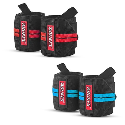Genérico - Muñequeras Crossfit Aolikes Ajustables – Soporte Dedo A-1538