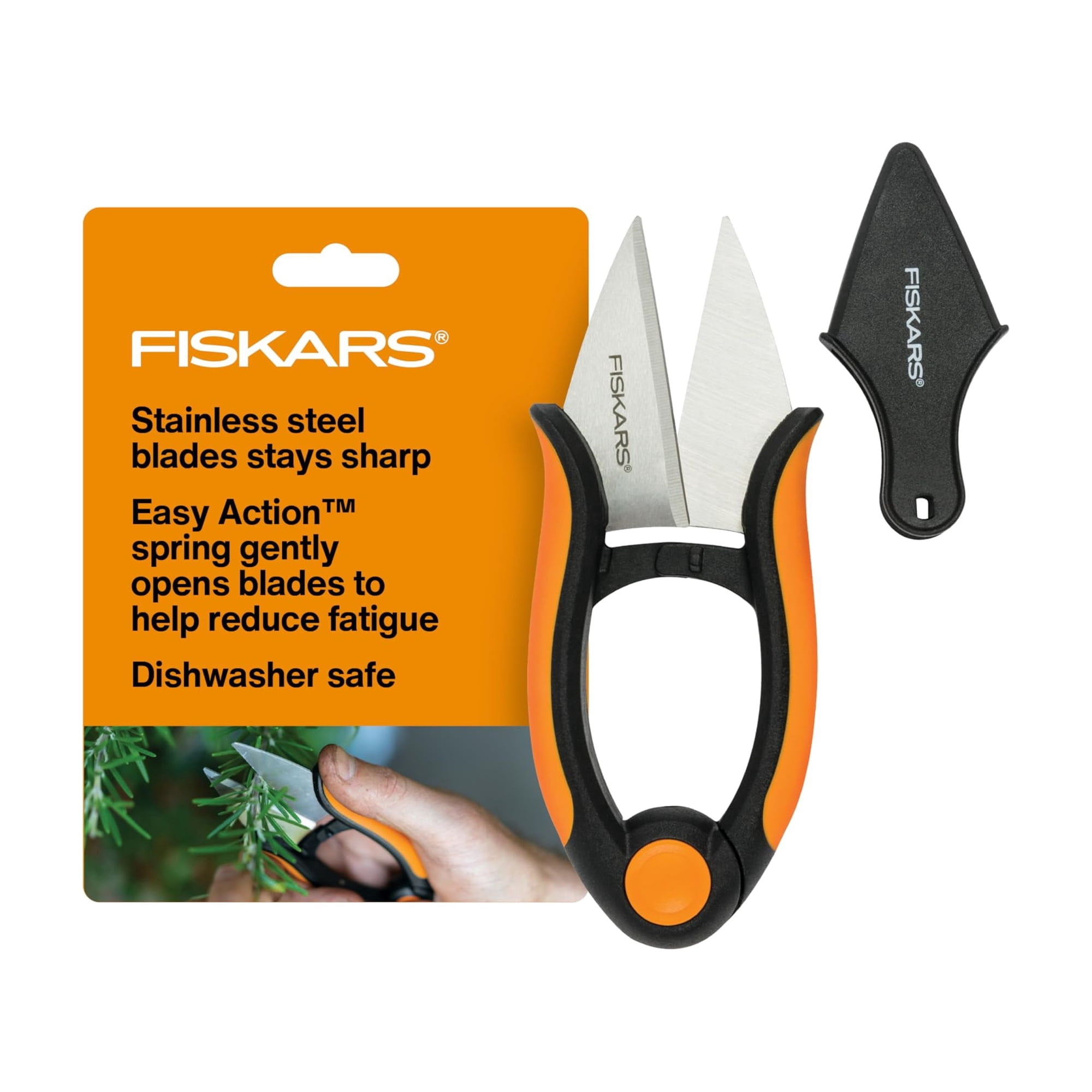 Tijeras De Jardín Fiskars 13 Cm Herb Snips Softgrip