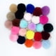 thumbnail image 2 of suxuMhao Llavero de Bola de Felpa, 2 Pzas Anillos de Llaves Rosa Oscuro - Anillo de Llaves para Llaves, Soporte de Llaves de Auto Duradero, Llavero Lindo, Soporte de Llavero Práctico, Tamaño, 2 of 2