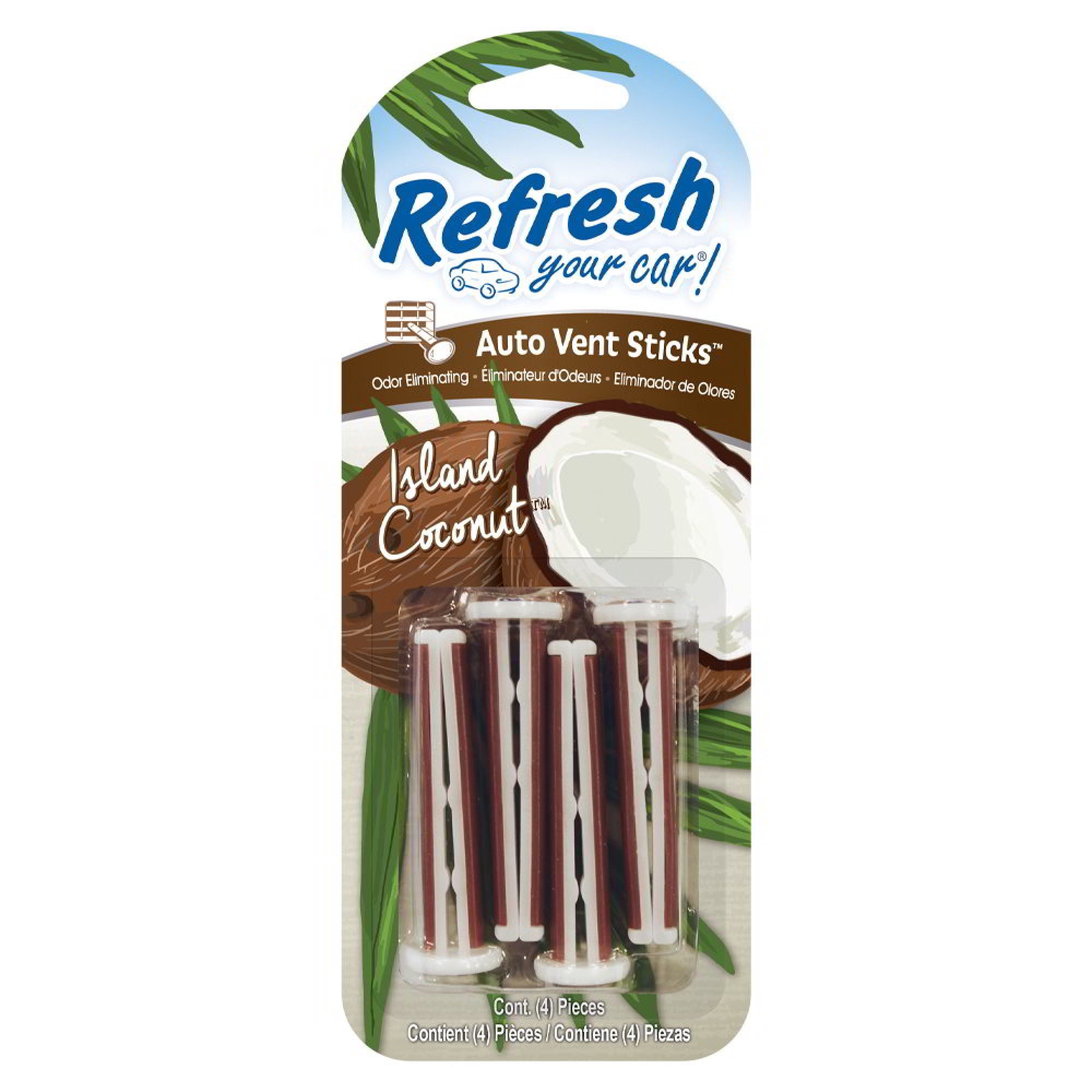 Aromatizante Para Auto Coconut, 1 Un 1 Un Refresh Your Car