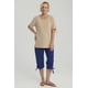 thumbnail image 2 of Polera Mujer Nudo En Mangas Beige, 2 of 8