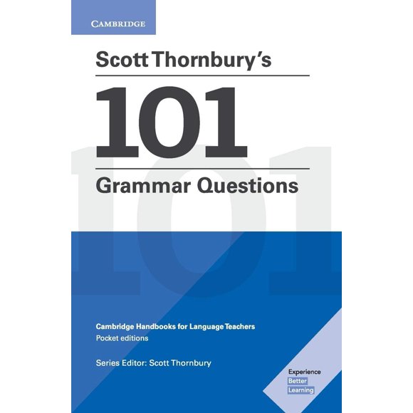 Libro Las 101 preguntas gramaticales de Scott Thornbury de Cambridge University Press