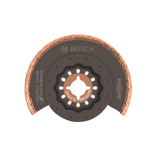 Cuchilla Oscilante Multiherramienta Bosch Osl212cg Para Lechada De 6,35 Cm