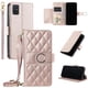 thumbnail image 5 of Funda tipo billetera FOXDOCK para Samsung Galaxy A71 4G – Tapa abatible con correa para mujer, 5 of 5