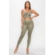 thumbnail image 1 of Conjunto de Top y Leggings con Estampado de Serpiente en Relieve, 1 of 5