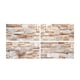 thumbnail image 3 of 4x Paneles De Pared De Papel Tapiz De Ladrillo 3D Calcomanías Impermeables Pegatinas De Pared De Ladrillo De Imitación, 3 of 5