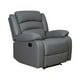 thumbnail image 1 of Berger Reclinable Individual Moderno New Praga Daniels Gris, 1 of 3