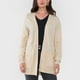 thumbnail image 3 of Cárdigan Mujer Beige Corona, 3 of 5