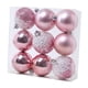 thumbnail image 1 of 9x Bolas De Navidad Decorativas Decoración Del Hogar Para Restaurantes Chimeneas Cumpleaños Rosa, 1 of 3