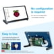 thumbnail image 2 of Monitor táctil Hosyond 7 pulgadas IPS 800x480 para Raspberry Pi, 2 of 8