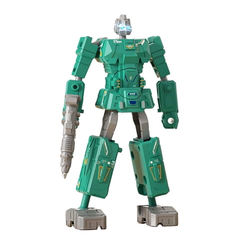 Magideal - Bolígrafo De Deformación Robótica, Bolígrafo Robótico De Deformación, Decoración De Escritorio, Bolígrafo Robótico Transformable Para Niños Estudiante Verde