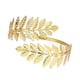 thumbnail image 1 of Remolino Forma De Hoja Brazo Superior Brazalete Brazalete Brazalete Brazalete Dorado, 1 of 3