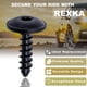 thumbnail image 4 of 30pcs M5-2.12 x 19mm T25 Tox Fender Liner Splash Guard Under Cover License Bestanteríaet Truss Head Tapping Screw Bolt Compatible con VW Audi Posche N90892001 N90775001, 4 of 7