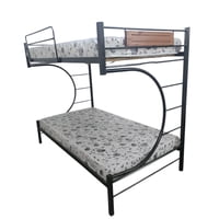 Recutex - Camarote Luna Metal 1Pza+2 Colchones Espuma 16Cm