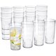 thumbnail image 1 of Tumblers US Acrylic Cafe, plástico, reutilizable, 590 ml (juego de 16), 1 of 9