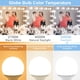 thumbnail image 3 of Bombilla LED de tocador Hansang G25, 5 W, 5000 K, luz diurna, paquete de 8, 3 of 7