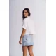 thumbnail image 3 of Blusa Mujer Double Crease con Bolsillos Blanco Ellus, 3 of 3