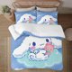 thumbnail image 1 of Cinnamoroll 3-Piece Bedding Set For Kids Boys Girls Adult Cartoon Warm Cute Fashion Holiday Present Gift Bed Sheets, 1 of 5