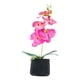 thumbnail image 4 of Orquídea Artificial En Maceta Para Cocina Y Sala De Estar., 4 of 5