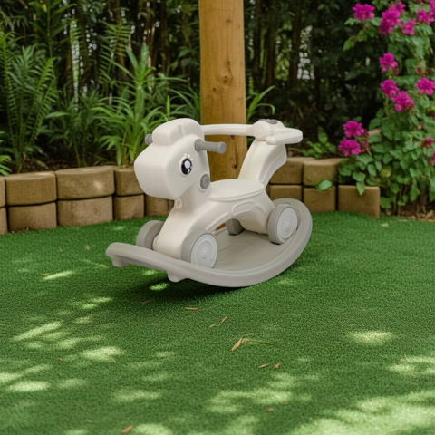 Igpro - Caballito Balancin Infantil Gris