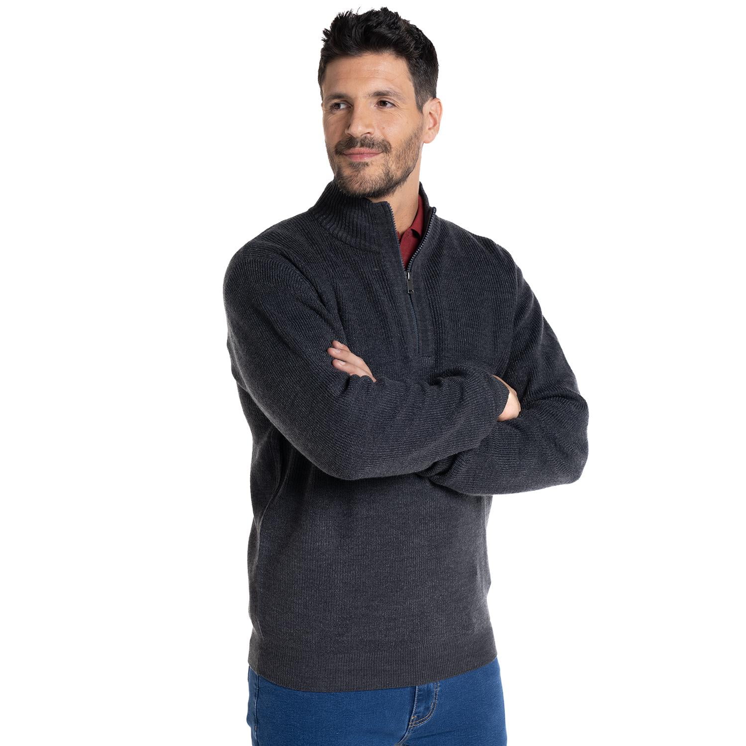 Kotting - Sweater Half Zipper Azul Marino M