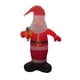 thumbnail image 2 of Papá Noel Inflable Navideño De 4,92 Pies Para Jardín Y Césped Al Aire Libre, 2 of 5