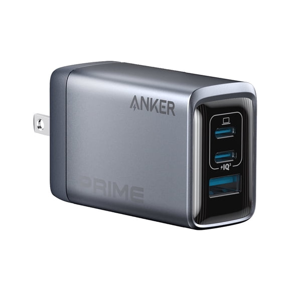 Cargador Anker Prime 100W GaN 3 Puertos USB-C USB-A