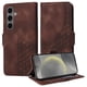 thumbnail image 1 of Carcasa FOXDOCK Samsung Galaxy S25 Plus de cuero PU, diseño acolchado clásico, protección contra caídas y rayones, 1 of 5