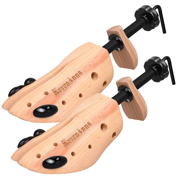 Horma de Zapato KevenAnna Pequeña de Madera 2‑Vías (Par)