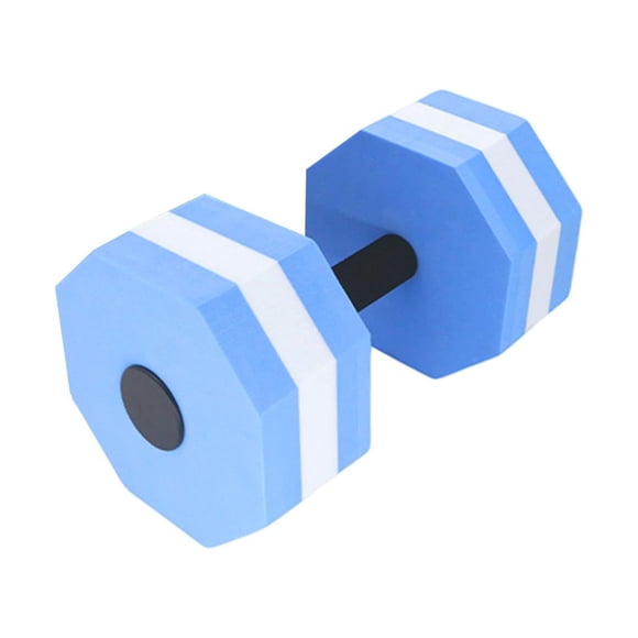 Aquatic Dumbbell EVA Water Dumbbell Para Ejercicios Aeróbicos En El Agua De La Piscina Azul