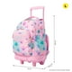thumbnail image 3 of Mochila Escolar Con Ruedas para Niña Renglon Glitter Rosado Totto, 3 of 5