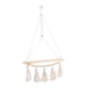 thumbnail image 5 of Estante de macramé para colgar en la pared, decoración bohemia, duradero para dormitorio, baño, pared interior, accesorio versátil, fácil de instalar,, 5 of 5