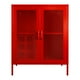 thumbnail image 1 of Bar 2 puertas con repisa ajustable y porta botellas - Rojo Guinda, 1 of 3