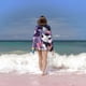 thumbnail image 2 of Kuromi Toalla de playa de secado rápido con diseño temático, regalo para mujeres y niñas, ideal para cumpleaños, fans, amantes de la música, uso en la playa o al aire libre, 78 × 180 cm, 2 of 6
