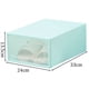 thumbnail image 4 of Caja de zapatos de plástico transparente PP con tapa para almacenamiento de zapatos domésticos, zapatero empalmable, a prueba de polvo y humedad., 4 of 5
