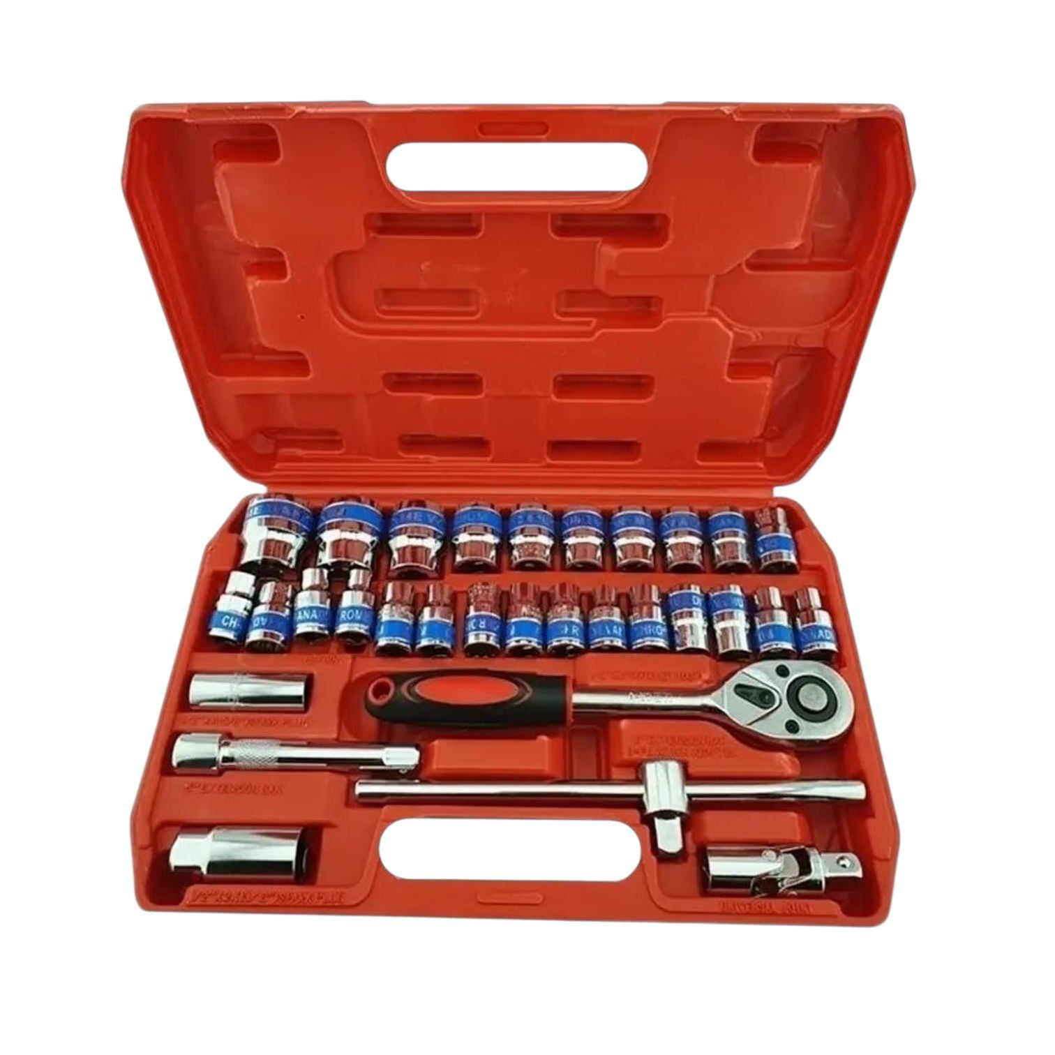 Alday - Juego De Dados Cuadrante Con Chicharra 1/2° 32 Piezas