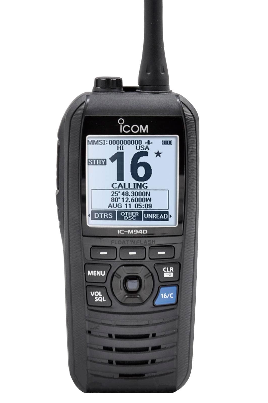 Radio Marina Vhf Icom M94D Con Receptor Dsc Y Ais