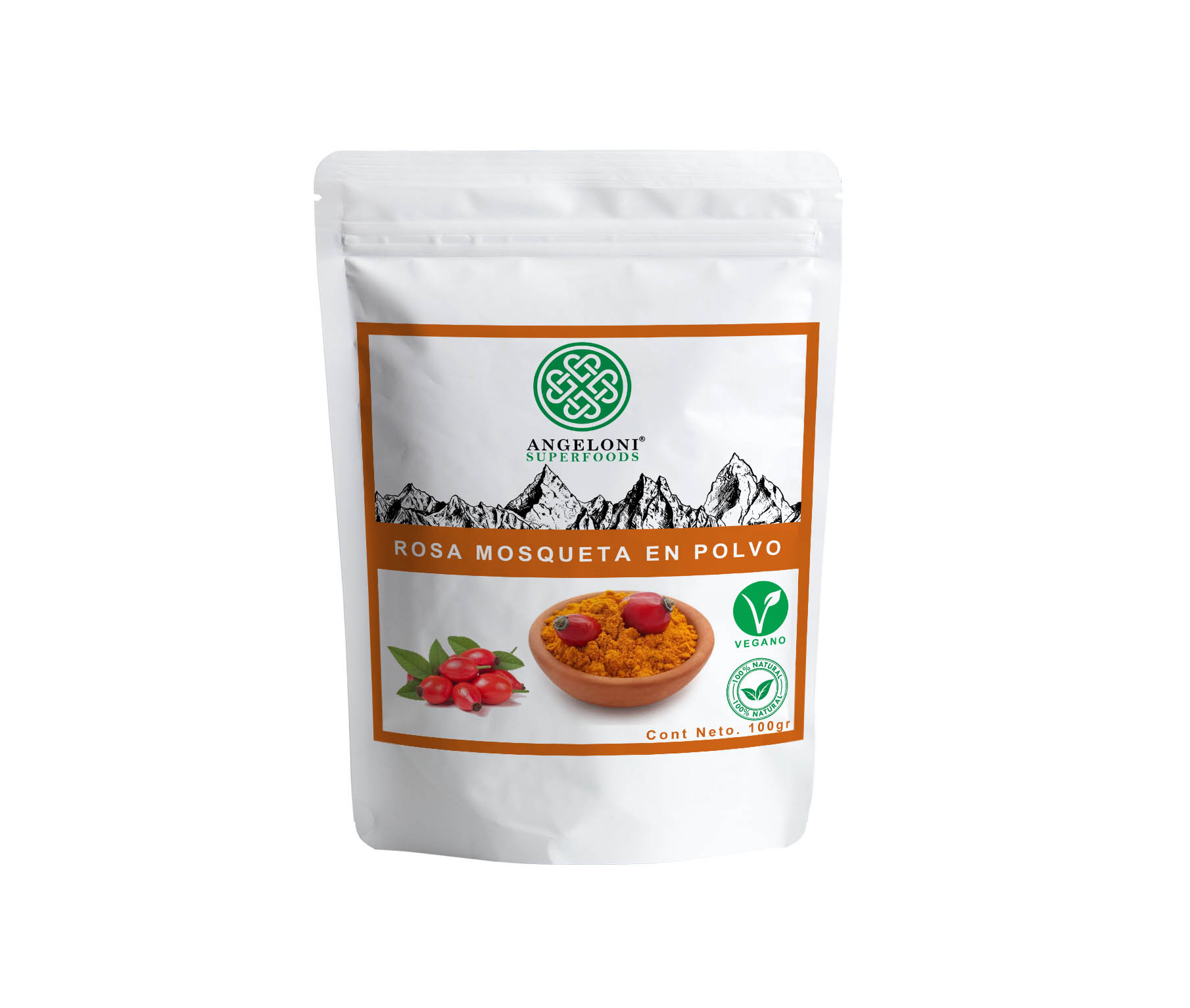 Angeloni Organics - Rosa Mosqueta En Polvo 100Gr