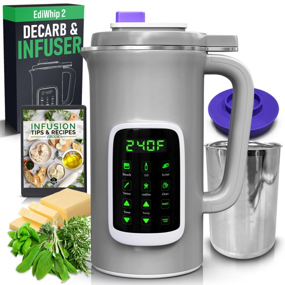 Decarboxilador Alpha420 EdiWhip 2 Infusor de Aceite y Mantequilla