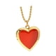 thumbnail image 5 of Collar Con Medallón Para Mujer, Joyería Conmemorativa, Recuerdo Rojo, Elegante, Ajustable, 5 of 5