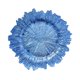 thumbnail image 2 of Plato De Servicio De Cristal, Plato Elegante, Plato De Carne Para Mesa De Cena, Bodas, Azul, 2 of 5