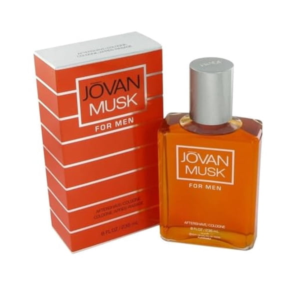 Jovan Musk Colonia After Shave 8 oz 236 ml Li-Free para Hombre