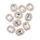 thumbnail image 3 of 10 Botones De Diamantes De Imitación Para Manualidades, Decoración Para Ropa, Broche, Boda, Plata, 3 of 5