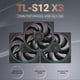 thumbnail image 2 of Ventilador para CPU Thermalright TL-S12 de 120 mm con iluminación ARGB, paquete de 3, 2 of 6