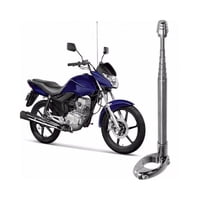 N-Ofertas - Antena Corta Hilo Curado Moto Retractil Cromada
