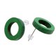 thumbnail image 3 of Pendientes De Estilo étnico Para Mujer Pendientes De Tuerca De Madera Con Círculo Redondo Vintage Verde, 3 of 3