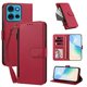 thumbnail image 2 of Funda con Billetera para [Motorola Moto G75 5G] con Bolsillo Zipper y Tarjetero Rojo, 2 of 6