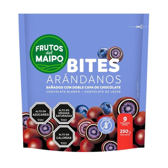 Bites Arándano Frutos del Maipo DP, 250 g