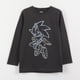 thumbnail image 1 of Polera Manga Larga Niño Diseño Lineal Gris Sonic, 1 of 3
