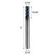 thumbnail image 2 of Juego de fresas de extremo cuadrado de carburo ACCUCUT I4KES 3/16», 5 unidades, 2 of 9